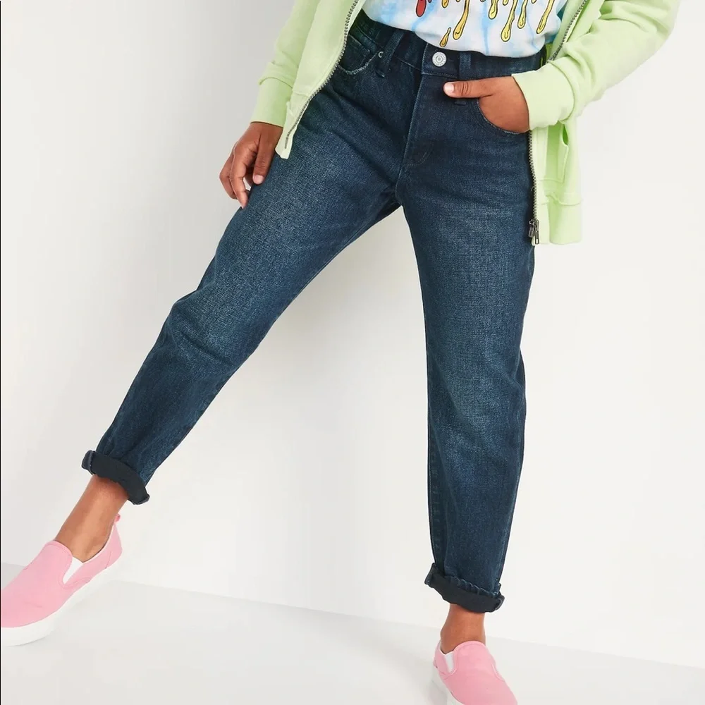 Old Navy girls O.G. high rise‎ jeans